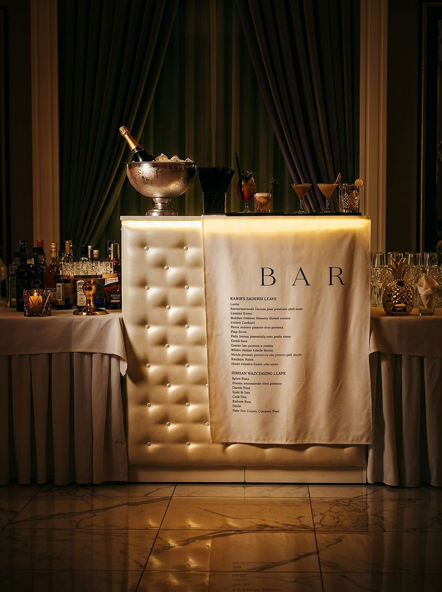 Aurum Bar — mobilny barman przy pracy z shakerem